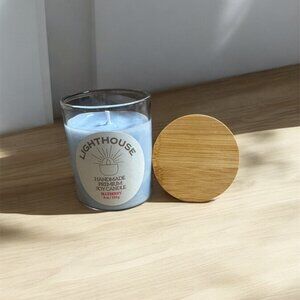 Premium 100% Natural Soy Wax Candle - Blueberry Scent - Aromatherapy - Yoga